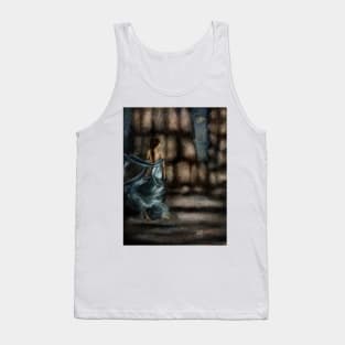 Sappho Quote Ancient Greece Romantic Goddess Painting Tank Top